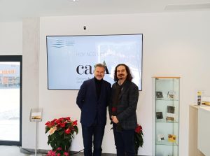 El presidente del CAA visita la nueva sede de la Fundación Hispania Música en Málaga para impulsar sinergias institucionales