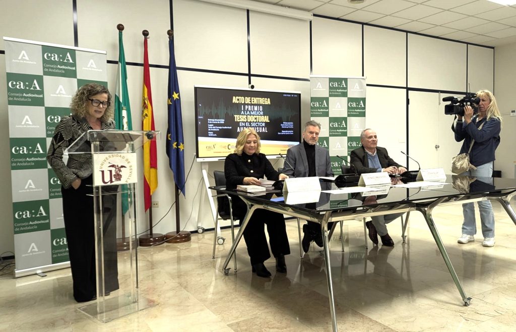Reconocimiento al talento investigador en el I Premio a la Mejor Tesis Doctoral del sector audiovisual