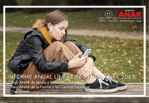 Informe anual del teléfono/chat ANAR. 2025