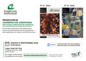 Presentación de los números 15 y 16 de la revista Cuadernos del Audiovisual